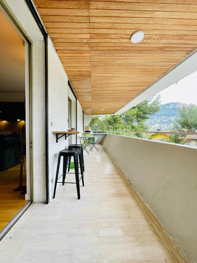 Appart Standing Avec Vue Grand Balcon - Parking - Clim Cassis Bagian luar foto